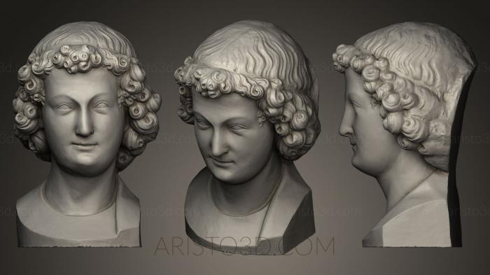 Busts and heads antique and historical (BUSTA_0162) 3D model for CNC machine